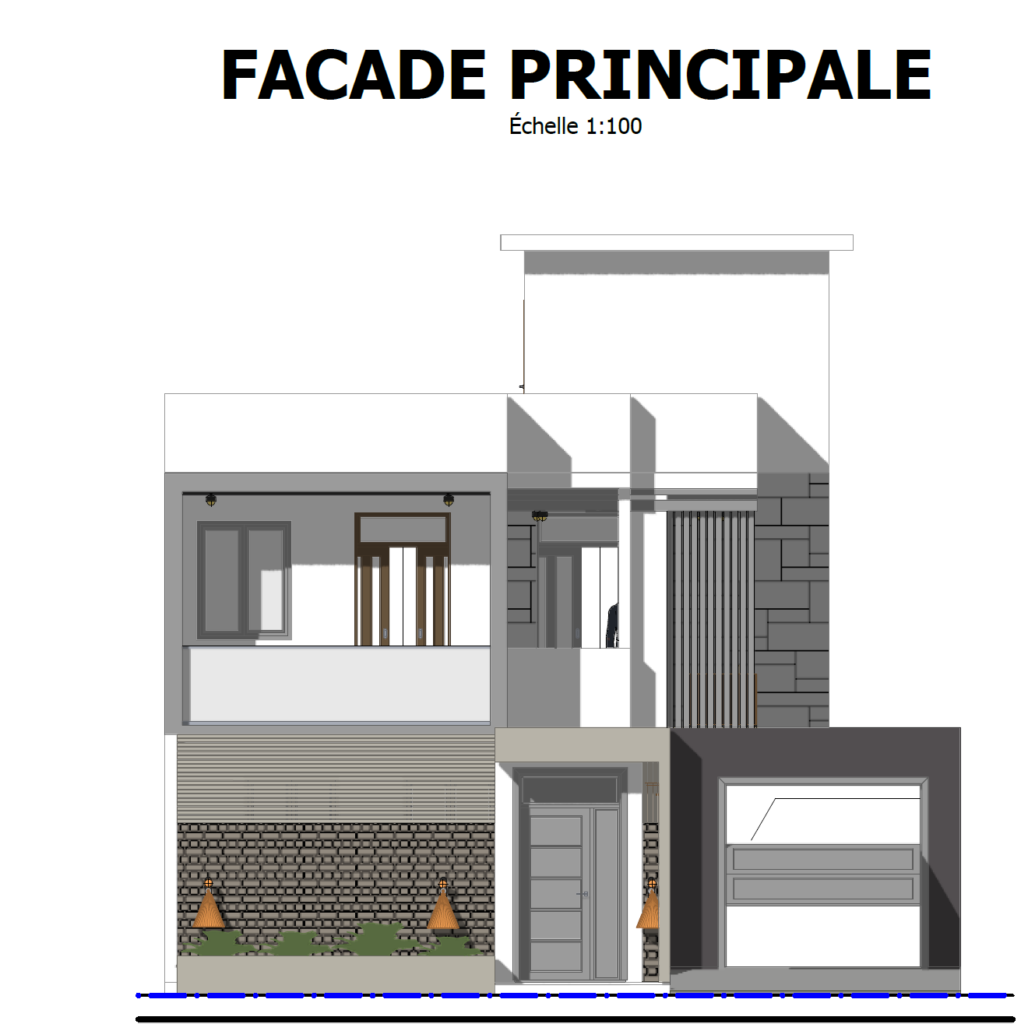 villa a elevation